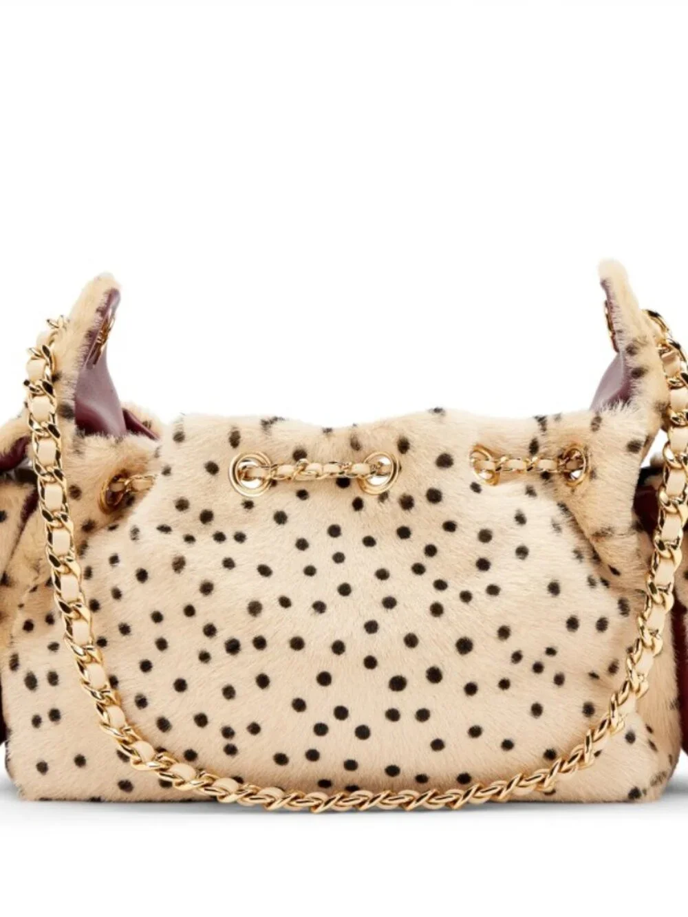 Chanel 25 Pony Hair Bucket Mini Leopard / Cheetah Print